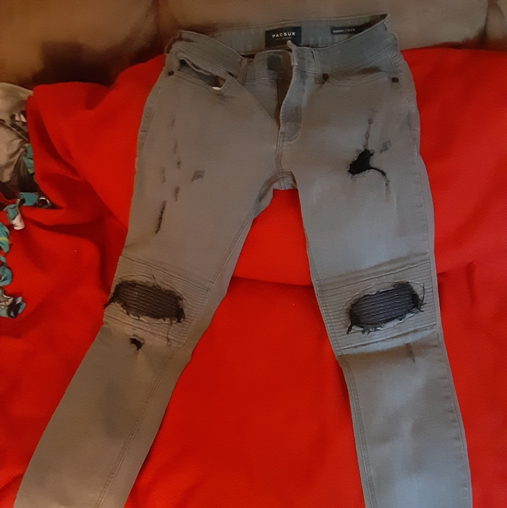 A pair of jeans